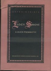 kniha Lužičtí Srbové a jejich písemnictví, Československá akademie věd 1955