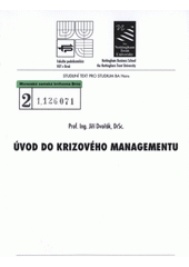 kniha Úvod do krizového managementu, Zdeněk Novotný 2003