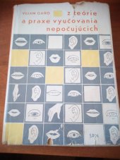 kniha Z teórie a praxe vyučovania nepočujúcich , SPN 1965