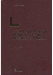 kniha Zákon o rozhodčím řízení a o výkonu rozhodčích nálezů s komentářem, Linde Praha 2012