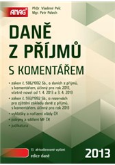 kniha Daně z příjmů s komentářem 2013, Anag 2013