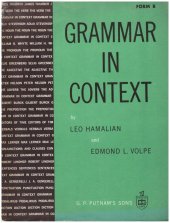 kniha Grammar in Context , G.P.Putnam´s Sons New York 1962