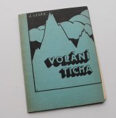 kniha Volání ticha básně, Josef Birnbaum 1938