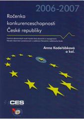 kniha Ročenka konkurenceschopnosti České republiky 2006 - 2007, Linde 2007