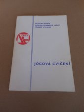 kniha Jógová cvičení, Sportpropag 1989