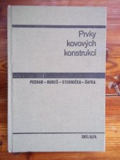kniha Prvky kovových konstrukcí vysokošk. učebnice pro stavební fak., SNTL 1984