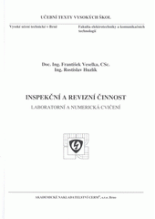 kniha Inspekční a revizní činnost laboratorní a numerická cvičení, Akademické nakladatelství CERM 2007