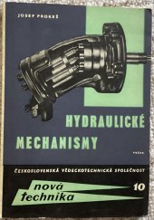 kniha Hydraulické mechanismy, Práce 1963