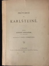 kniha Průvodce na Karlšteině, František Šimáček 1884