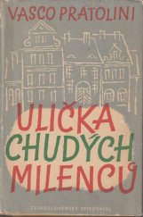 kniha Ulička chudých milenců, Československý spisovatel 1950