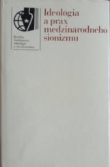 kniha Ideológia a prax medzinárodného sionizmu, Pravda 1982