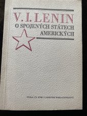 kniha V.I. Lenin o Spojených státech amerických, Lidové nakladatelství 1974