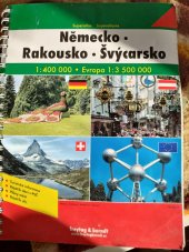 kniha Německo - Rakousko - Švýcarsko 1:400 000, Freytag & Berndt 2007