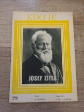 kniha Josef Zítek, Orbis 1947