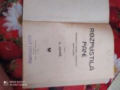 kniha Rozpustilá paní rozházený román v krátkých kapitolách, B. Kočí 1907