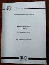 kniha Mikrobiologie  (2.část), ČZU 2018