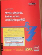 kniha Montáž, připojování, kontroly a revize elektrických spotřebičů, IN-EL 2000