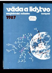 kniha Věda a lidstvo 1987 mezinárodní ročenka, Horizont 1987