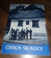 kniha Česká Skalice [Prop. publ.], Středisko st. památkové péče a ochrany přírody Východočes. kraje 1963