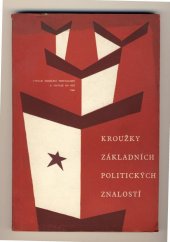 kniha Kroužky základních politických znalostí, SNPL 1961