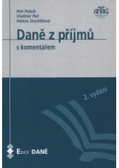 kniha Daně z příjmů s komentářem, Anag 2001