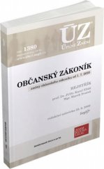 kniha ÚZ 1380 Občanský zákoník změny občanského zákoníku od 1. 7. 2020, Sagit 2020