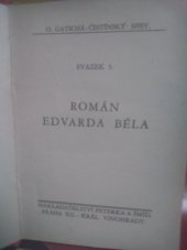 kniha Román Edvarda Běla, Peterka a Šmíd 1930