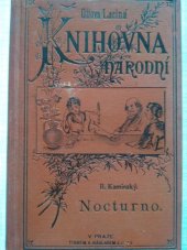 kniha Nocturno povídka, J. Otto 1895