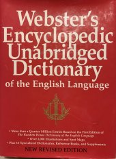 kniha Webster´s Encyclopedic Unabrided Dictionary od the English Language, Gramercy Books 1994