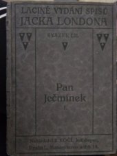 kniha Pan Ječmínek I., B. Kočí 1924