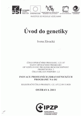 kniha Úvod do genetiky, Ostravská univerzita v Ostravě 2011