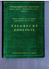 kniha Všeobecná zoologie, Melantrich 1940