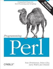 kniha Programming Perl Unmatched power for text processing and scripting 4th Edition,  O'Reilly Media 2012