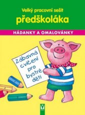 kniha Velký pracovní sešit předškoláka nejrůznější hádanky a omalovánky, Vašut 2011