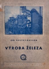 kniha Výroba železa, Práca 1951