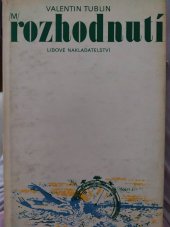 kniha Rozhodnutí [Soubor povídek, Lidové nakladatelství 1978