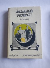 kniha Rozmarné poviedky Nová proza, Slovenský spisovateľ 1974