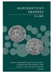 kniha Numismatický sborník., Filosofia 2005