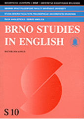 kniha Sborník prací Filozofické fakulty brněnské univerzity. this volume is dedicated to the memory of Doc. PhDr. Lidmila Pantůčková, CSc., Masarykova univerzita 2005