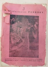 kniha Pohádky, František Bačkovský 1899