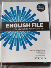 kniha English file Pre-intermediate workbook with key, Oxford University Press 2012