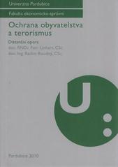 kniha Ochrana obyvatelstva a terorismus distanční opora, Univerzita Pardubice 2010