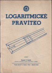 kniha Logaritmické pravítko, Závody V.I. Lenina 1957