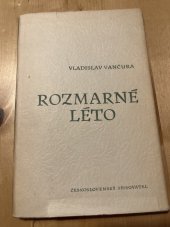 kniha Rozmarné léto, Československý spisovatel 1955