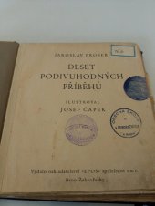 kniha Deset podivuhodných příběhů, Epos 1931