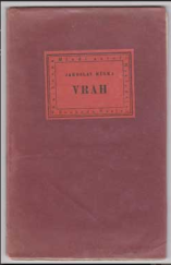 kniha Vrah, F. Svoboda 1923