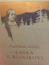 kniha Láska k básníkovi povídka, L. Mazáč 1931