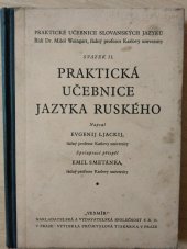 kniha Praktická učebnice jazyka ruského, Vesmír 1936