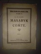 kniha Masaryk a Comte, Okresní sbor osvětový 1925