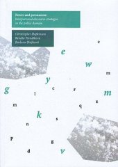 kniha Power and persuasion: interpersonal discourse strategies in the public domain, Ostravská univerzita, Filozofická fakulta 2011